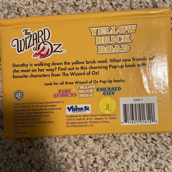 *SALE* Wizard of Oz movie pop up books - Picture 6 of 10